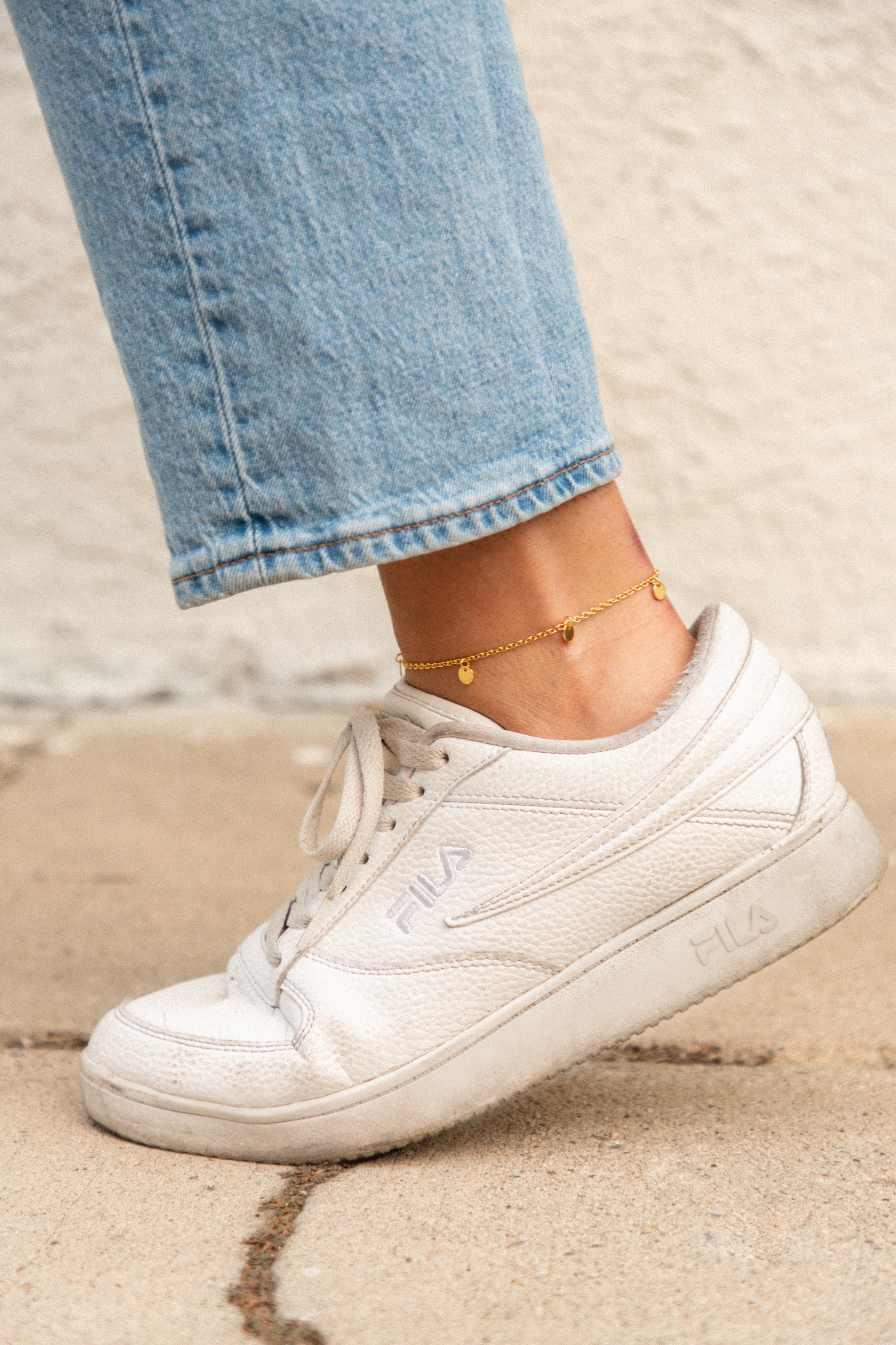 Disc Ankle Chain - waterproof