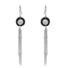 Load image into Gallery viewer, Mini Pearl Fringe Earrings
