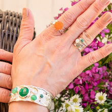 Load image into Gallery viewer, Mini Gem Ripple Ring