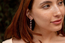 Load image into Gallery viewer, Trillion Dangle Earrings
