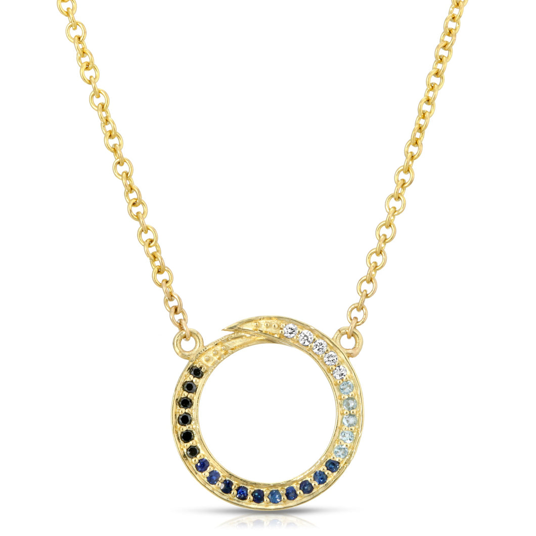 Spiral Pendant Necklace